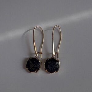 Kendra Scott Gold and Pyrite Earrings